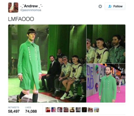 jared leto green gucci coat meme|Jared Leto debunks green coat meme.